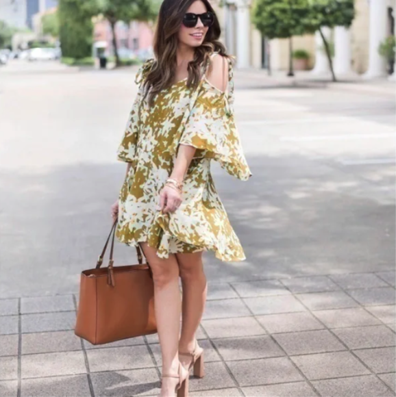 Cold Shoulder Mini Dresses